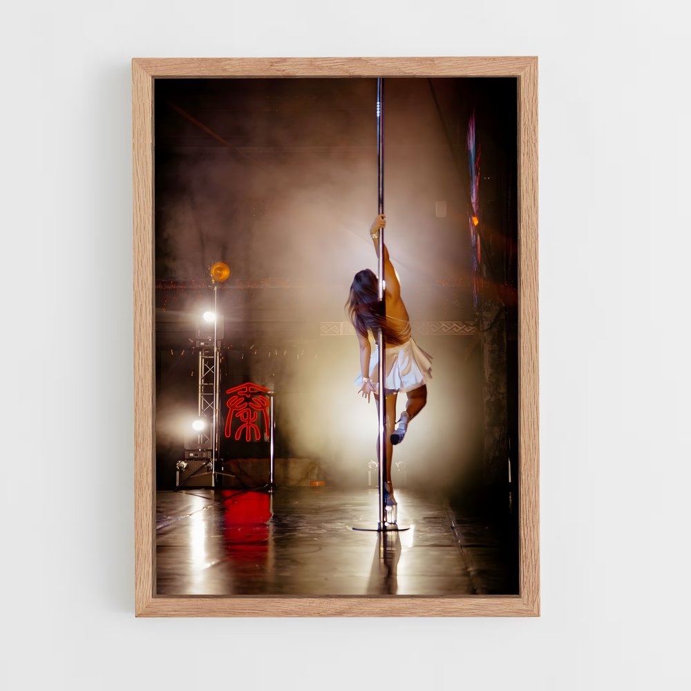 Poster Pole Dance Mystique – affiche Danse (vue 4)